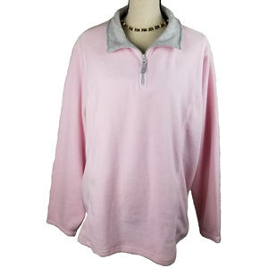 SJB ACTIVE Womens Fleece Pullove Sz 2X HALF